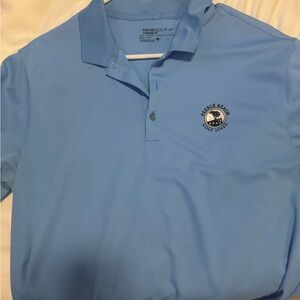Nike Light Blue Golf Polo Shirt